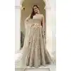 Ivory Butterfly Net Embroidery Work Plus Size Lehenga Choli - 9536187908
