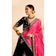 Georgette Sequins Work Readymade Lehenga Choli In Dark Purple - 9537187915