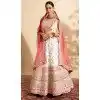 Georgette Sequins Work Readymade Lehenga Choli In Gajari Pink - 9537187919