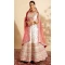 Georgette Sequins Work Readymade Lehenga Choli In Gajari Pink - 9537187919