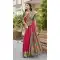 Paithani Silk Jacquard Work Traditional Wear Saree In Deep Pink - 9539187927
