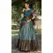 Jacquard Silk Weaving Work Party Wear Lehenga Choli In Sky Green - 9545187964