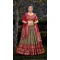 Beige Tussar Silk Foil Print Work Traditional Lehenga Choli - 9546187966