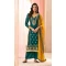 Rama Teal Green Silk Embroidered Pakistani Palazzo Salwar Suit - 9583188170
