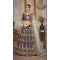 Taffeta Silk Embroidered Party Wear Lehenga Choli In Brown - 9606188306