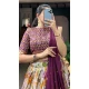 Tussar Silk Foil Printed Work Navratri Wear Chaniya Choli In Off White - 9668188701