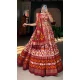 Tussar Silk Multi Color Foil Printed Work Navratri Wear Chaniya Choli - 9668188704