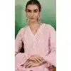 Cotton Embroidered Party Wear Readymade Salwar Kameez In Pink - 143167969
