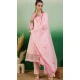 Pink Cotton Embroidered Party Wear Readymade Salwar Kameez - 143167971