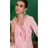 Embroidered Cotton Party Wear Readymade Salwar Kameez In Pink - 143167974