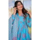 Maslin Digital Printed Festival Wear Readymade Salwar Kameez In Sky Blue - 143648263