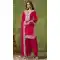 Pink Chanderi Embroidered Designer Wear Patiala Salwar Suit - 143898418