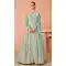 Pista Green Georgette Embroidered Anarkali Style Designer Salwar Suit - 143908419 