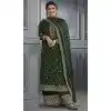 Green Dola Silk Embroidered Prachi Desai Plus Size Palazzo Suit - 144939098