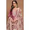 Pink Art Silk Embroidered Anarkali Style Designer Plus Size Salwar Suit - 145979703