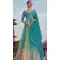 Sky Blue Color Georgette Embroidery Work Anarkali Style Salwar Suit - 146801192
