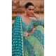 Sky Blue Color Georgette Embroidery Work Anarkali Style Salwar Suit - 146801192