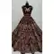 Velvet Maroon Sequence Embroidered Wedding Wear Lehenga Choli - 146931247