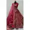 Pink Velvet Sequence Embroidered Wedding Wear Lehenga Choli - 146931248