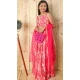 Pink Silk Digital Printed Kids Girls Readymade Lehenga Choli - 147291475