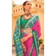 Pink Silk Patola Printed Traditional Party Wear Saree - 147871857