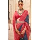 Blue Silk Patola Printed Traditional Party Wear Saree - 147871864