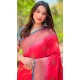 Soft Silk Meenakari Work Party Wear Saree In Pink - 147911890