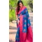 Soft Silk Meenakari Work Party Wear Saree In Blue - 147911892