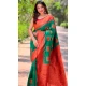 Soft Silk Meenakari Work Party Wear Saree In Green - 147911895