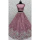 Chinon Embroidered Designer Wedding Lehenga Choli In Pink - 147961918