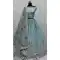 Grey Chinon Embroidered Designer Wedding Lehenga Choli - 147961919