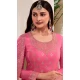 Pink Chinon Embroidered Party Wear Prachi Desai Sharara Suit - 9686188861