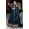 Georgette Sequins Work Party Wear Lehenga Choli In Navy Blue - 9706188950