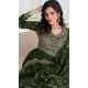 Silk Embroidered Party Wear Readymade Salwar Suit In Bottle Green - 9732189122