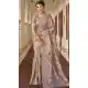 Grey Organza Silk Digital Print Work Designer Party Wear Saree - 9851189982