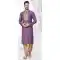 Wine Silk Zari Work Mens Readymade Kurta Pajama - 9704188879
