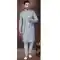 Grey Jacquard Silk Woven Work Wedding Wear Men Indo Western - 9705188932