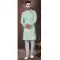 Pista Green Jacquard Silk Resham Work Wedding Wear Men Indo Western - 9705188935