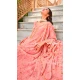 Georgette Embroidered Party Wear Salwar Suit In Baby Pink - 9891191067