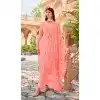 Plus Size Georgette Embroidered Party Wear Salwar Suit In Baby Pink - 9891191067