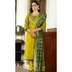 Rayon Resham Work Party Wear Readymade Salwar Suit In Yellow - 9776189452