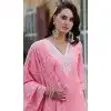 Silk Embroidered Party Wear Readymade Salwar Suit In Pink - 9777189460