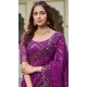 Wine Georgette Resham Work Party Wear Lehenga Choli - 9816189761