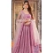 Light Pink Georgette Sequence Work Party Wear Lehenga Choli - 9817189766