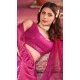 Magenta Georgette Sequence Work Party Wear Lehenga Choli - 9817189767