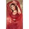 Maroon Georgette Sequence Work Party Wear Plus Size Lehenga Choli - 9817189769