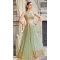 Net Embroidery Work Designer Wear Lehenga Choli In Green - 9819189776