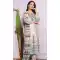 Cream Printed Modal Silk Hand Work Party Wear Readymade Salwar Suit - 9836189888