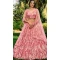 Pink Soft Net Sequins Embroidered Party Wear Lehenga Choli - 9937191340