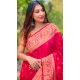 Paithani Silk Woven Work Party Wear Designer Saree In Pink - 147271462